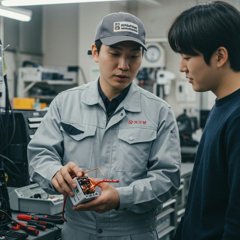 관악구난향동관악역콘센트교체
