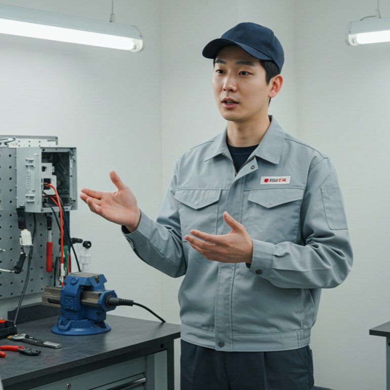 평택시비전동평택항분전반교체