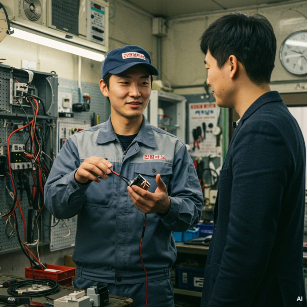 수원시광교동광교산조명설치